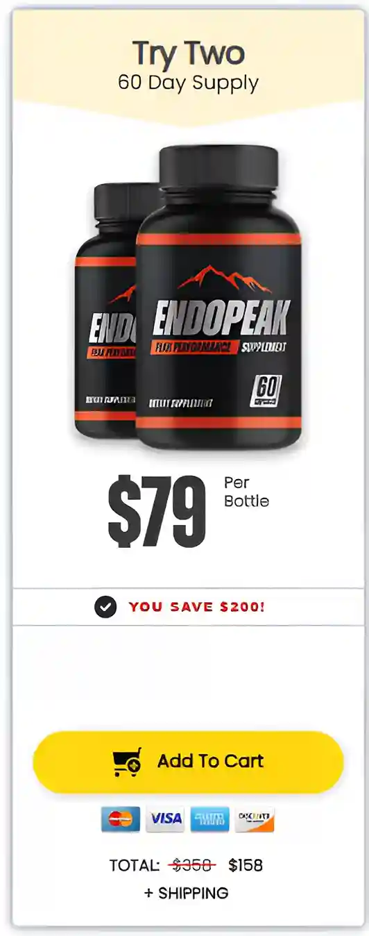 EndoPeak 2 Bottles pricing