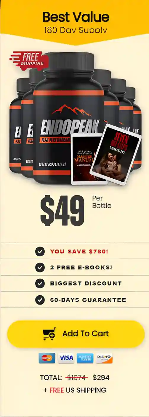 EndoPeak 6 Bottles pricing